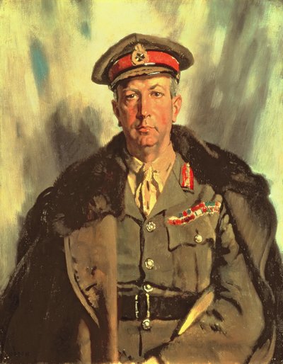 AWカリー中将（1875-1933）c.1918 作： William Orpen